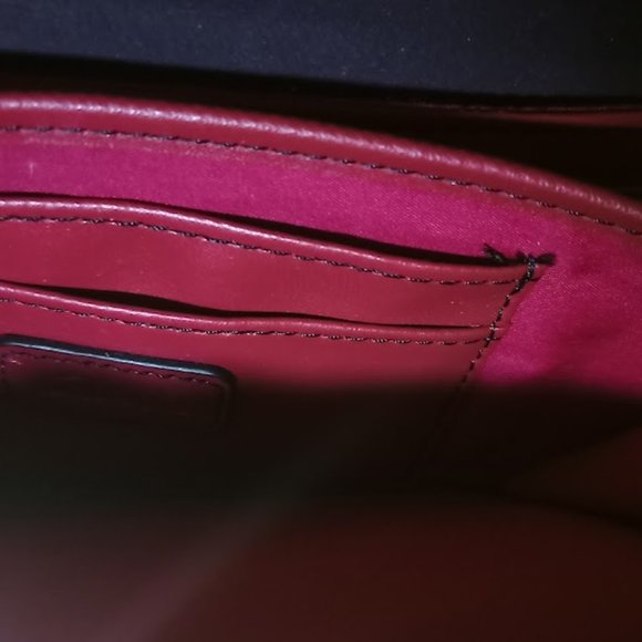 Clarks 'Rico Chantal Burgundy' Combi Wallet - Stylish Purple, New with Tags! - Picture 8 of 16